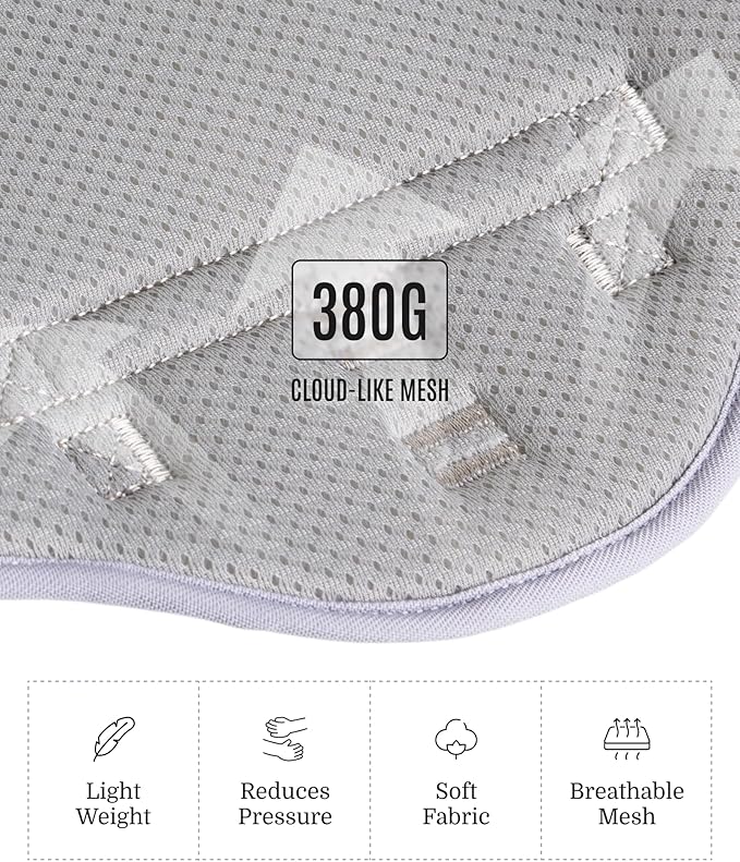 2025 New Edition, Fei & Eve MagEase Dog Harness - 3-Second Magnetic Buckles | 3-Point No-Pull Control | Heavy-Duty 900D Nylon | Dual Safety Handles | Breathable Mesh | Adjustable Fit | Medium, Gray