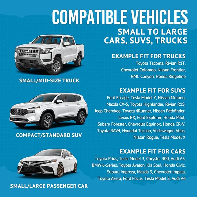 Bulldogology Dog Car Seat Cover for Back Seat 58"x56" Waterproof Pet Seat Cover SUV - Seat Cover for Dogs - Back Seat Protector - Dog Hammock for Car, Seat Cover for Truck (Large)