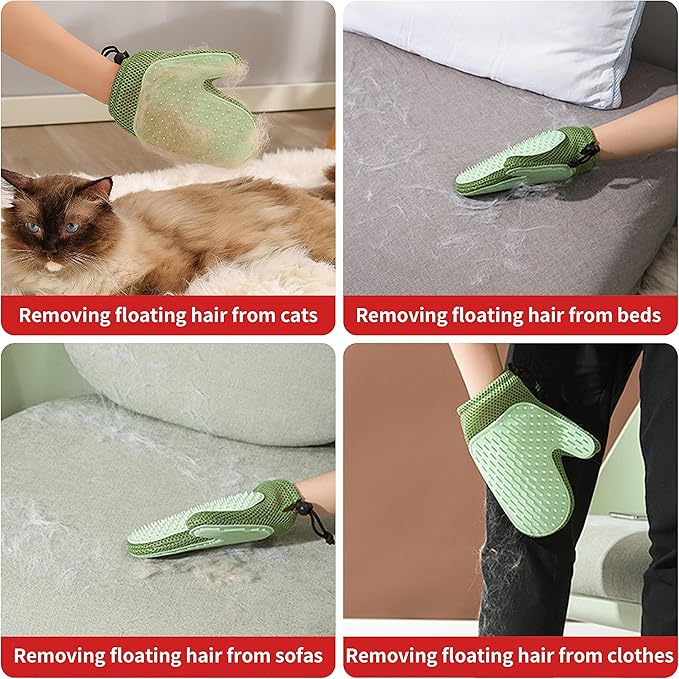 Cat Clippers for Matted Hair, Cat Grooming Kit, Cordless Cat Shaver for Long Hair, Low Noise Paw Trimmer, Cat Hair Trimmer for Grooming,Quiet Pet Hair Clippers Tools for Cats Dogs (Red)