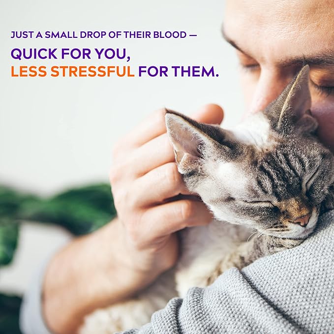 AlphaTrak 3, 8 Piece Pet Blood Glucose Monitoring Kit for Diabetic Cats, Dogs, and Horses All-in-One Solution for in-Clinic Or at Home, with Digital Results