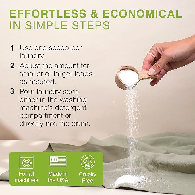 Good Natured Brand | Laundry Bundle | Carpet Freshener Lemon & Eucalyptus 47oz | Pet-Friendly Carpet Deodorizer | Laundry Powder Peppermint 47oz | Hypoallergenic Laundry Powder 94 Loads