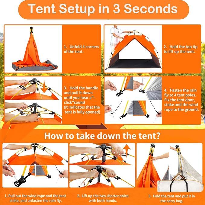 Dog Canopy Shade Shelter Tent for Small Medium Elevated Raised Outdoor Dog Bed Cots, Outside Dog House Pet Sun Umbrella, Quick Setup & No Assembly Needed, Orange 55"X40" (Cots Not Included)