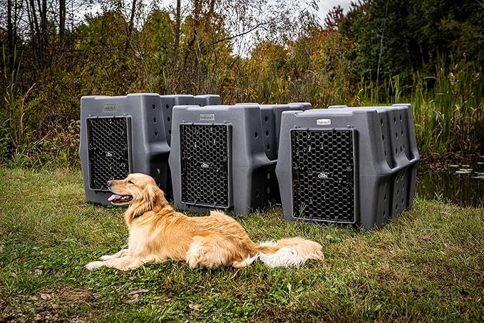 Dakota 283 Crate - Canine Rough and Tough Economy Kennel (Coyote Granite, Intermediate)