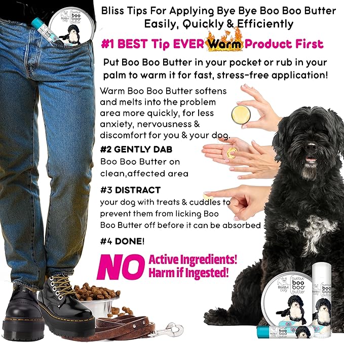 Portuguese Water Dog Boo Boo Butter, 4 oz