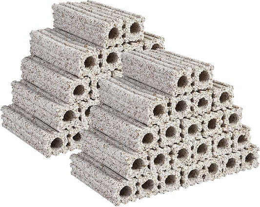 ALEGI Ceramic Bio Filter Media, Porous Media Filter Media for Sump Tank, Pond, Aquarium Fish Tank (Large 42 pcs)