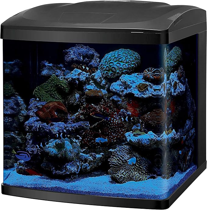 Coralife LED BioCube Aquarium Fish Tank Kit for Saltwater, Marine, Reef or Live Plants, 32 Gallon