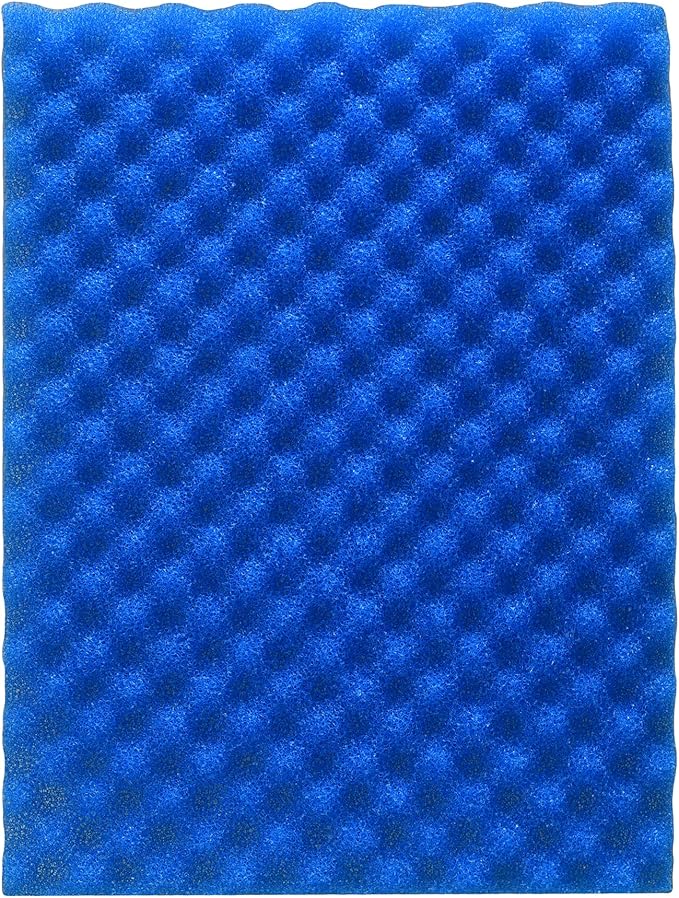 Aquarium Filter Media Bio Sponge Pad 16 x 12 x 1 inch, Fish Pond Foam Filter 20/30/40 ppi Set 3