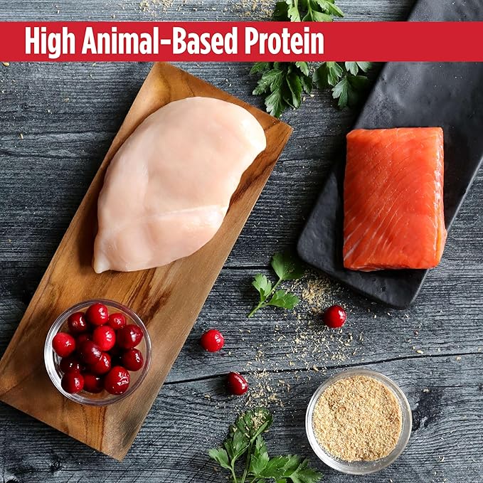 Nulo Freestyle Freeze-Dried Raw, Ultra-Rich Grain-Free Dry Cat Food for All Breeds and Life Stages with BC30 Probiotic for Digestive and Immune Health, Chicken & Salmon, 16 Ounce