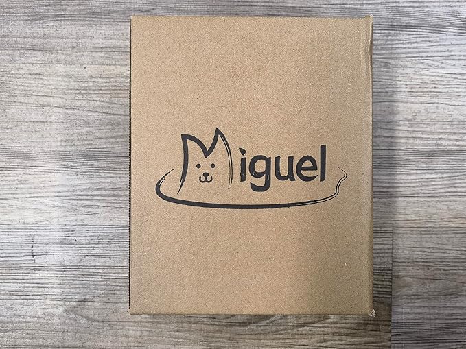 Miguel Washable Dog & Cat Bed with Removable Cushion for Medium & Small Dogs, Easy to Wash Pet Sofa Bed with Side Bolster, Anti-Slip Bottom, Dark Brown, 30 Inch Rectangle